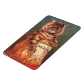Mengsels van Sweets Cat van Louis Wain Magneet (Linkerzijde)