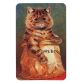 Mengsels van Sweets Cat van Louis Wain Magneet (Verticaal)