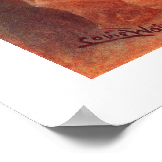 Mengsels van Sweets Cat van Louis Wain Poster (Hoek)