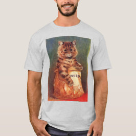 Mengsels van Sweets Cat van Louis Wain T-shirt