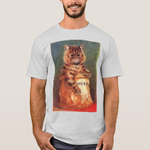 Mengsels van Sweets Cat van Louis Wain T-shirt