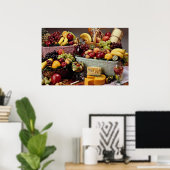 Mengsels van vruchten en van andere soorten poster (Thuiskantoor)