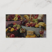 Mengsels van vruchten en van andere soorten visitekaartje (Achterkant)