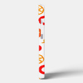 Mengsels van vruchtpatronen. Bestel nu Case-Mate iPhone Case (Achterkant / Links)