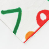 Mengsels van vruchtpatronen. Bestel nu Fleece Deken (Hoek)