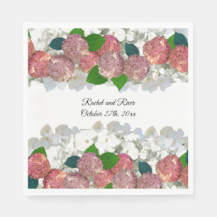 Mengsels van zalm en koraal servet