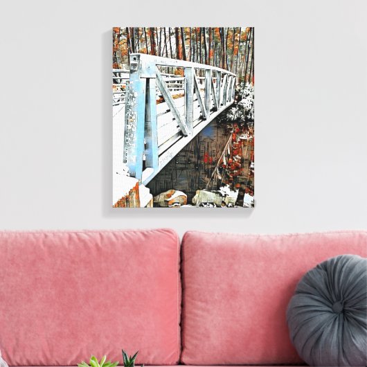 Mengsels voor wandkunst van Media Canvas (Insitu (Woonkamer))