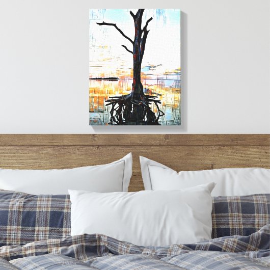 Mengsels voor wandkunst van Media Canvas (Insitu (Slaapkamer))