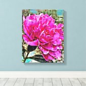 Mengsels voor wandkunst van Media Canvas (Insitu (Houten vloer))