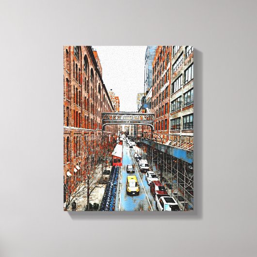 Mengsels voor wandkunst van Media Canvas (Voorkant)