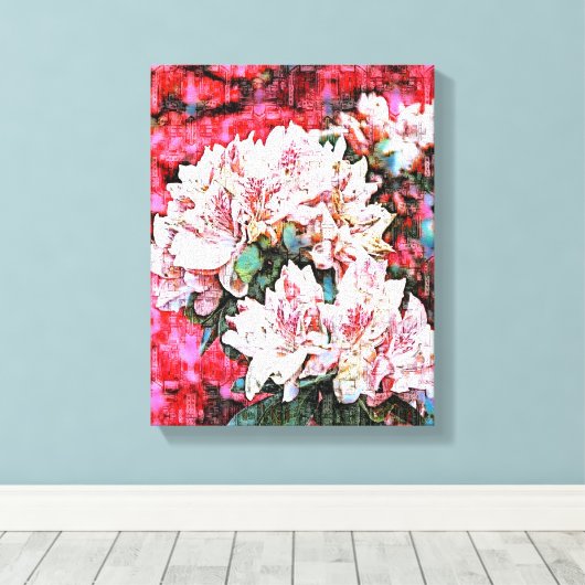 Mengsels voor wandkunst van Media Canvas (Insitu (Houten vloer))