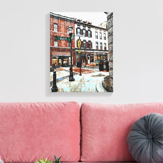 Mengsels voor wandkunst van Media Canvas (Insitu (Woonkamer))