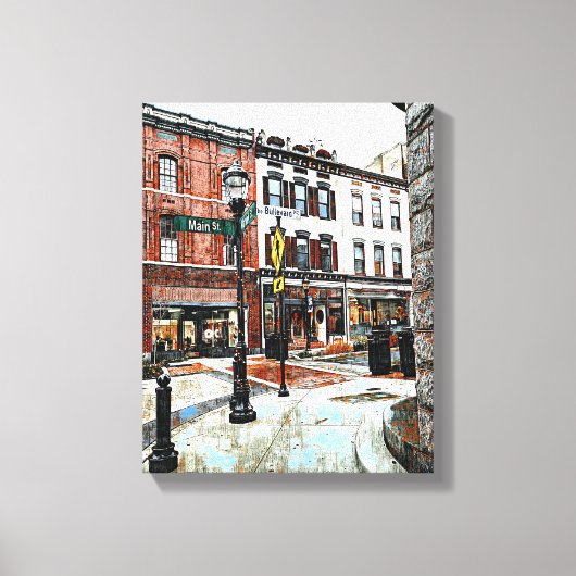 Mengsels voor wandkunst van Media Canvas (Voorkant)