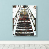 Mengsels voor wandkunst van Media Canvas (Insitu (Houten vloer))