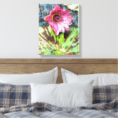 Mengsels voor wandkunst van Media Canvas Afdruk (Insitu (Slaapkamer))