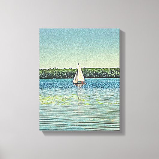 Mengsels voor wandkunst van Media Canvas Afdruk (Voorkant)