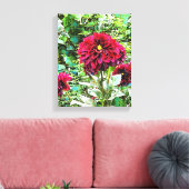 Mengsels voor wandkunst van Media Canvas Afdruk (Insitu (Woonkamer))