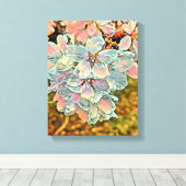 Mengsels voor wandkunst van Media Canvas Afdruk (Insitu (Houten vloer))