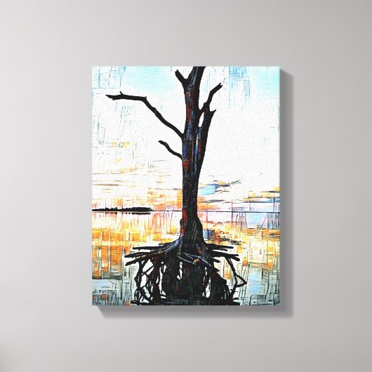 Mengsels voor wandkunst van Media Canvas Afdruk (Voorkant)