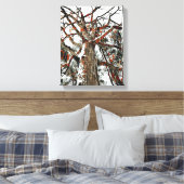 Mengsels voor wandkunst van Media Canvas Afdruk (Insitu (Slaapkamer))