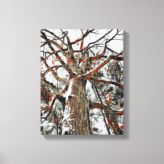 Mengsels voor wandkunst van Media Canvas Afdruk (Voorkant)