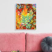 Mengsels voor wandkunst van Media Canvas Afdruk (Insitu (Woonkamer))