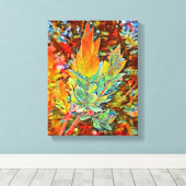 Mengsels voor wandkunst van Media Canvas Afdruk (Insitu (Houten vloer))