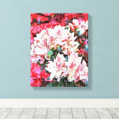 Mengsels voor wandkunst van Media Canvas Afdruk (Insitu (Houten vloer))