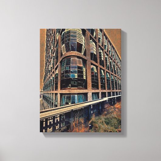 Mengsels voor wandkunst van Media Canvas Afdruk (Voorkant)