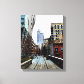 Mengsels voor wandkunst van Media Canvas Afdruk (Voorkant)