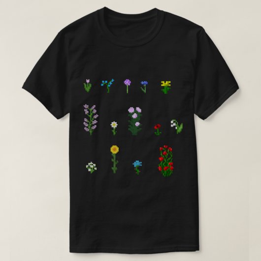 Mengverpakking voor kunstbloemen t-shirt (Design voorkant)