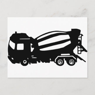 mengwagen briefkaart