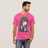 Menhera Chan Anime T-shirt (Voorkant volledig)
