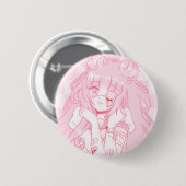 Menhera Girl Badge Ronde Button 5,7 Cm (Voorkant /achterkant)