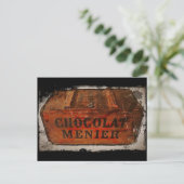  menier Chocolate Crate Briefkaart (Staand voorkant)