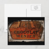  menier Chocolate Crate Briefkaart (Voorkant / Achterkant)