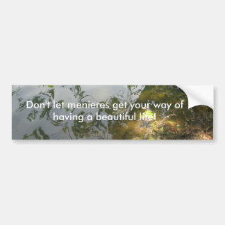 menieres bumpersticker