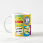 Menieres disease vestibular migraine vertigo dizzy koffiemok (Links)