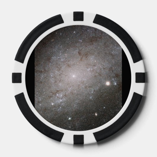Menigte sterren in spiraalstelsel NGC 300 Pokerchips (Voorkant)
