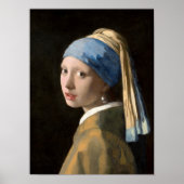 Menina do brinco de Pérola Poster (Voorkant)
