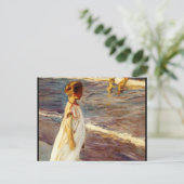 Menina - Joaquin Sorolla Briefkaart (Staand voorkant)