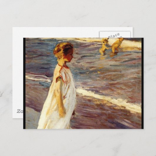 Menina - Joaquin Sorolla Briefkaart (Voorkant / Achterkant)