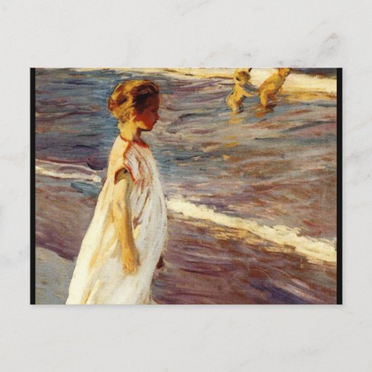 Menina - Joaquin Sorolla Briefkaart (Voorkant)
