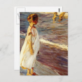 Menina - Joaquin Sorolla Briefkaart (Voorkant / Achterkant)
