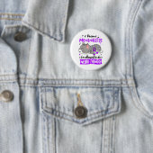 Meningitis Awareness Month Ribbon Gifts Ronde Button 5,7 Cm (In situ)