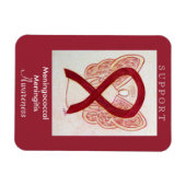 Meningokokken Meningitis Awareness Angel Magnet Magneet (Horizontaal)