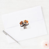 Menjou Mustache Puppy - Sticker (Envelop)