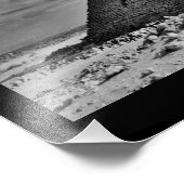 Menkaure Pyramid bij Giza Foto Afdruk (Hoek)