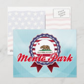 Menlo Park, CA Briefkaart (Voorkant / Achterkant)