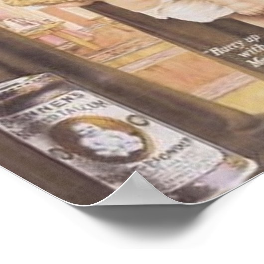  Mennen's Toilet Powder Kind in Ba Poster (Hoek)